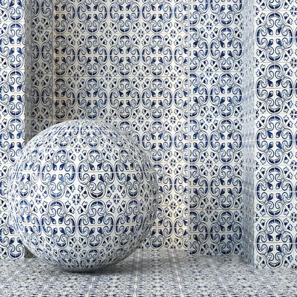 3DSky - Moroccan Tile Texture 4K