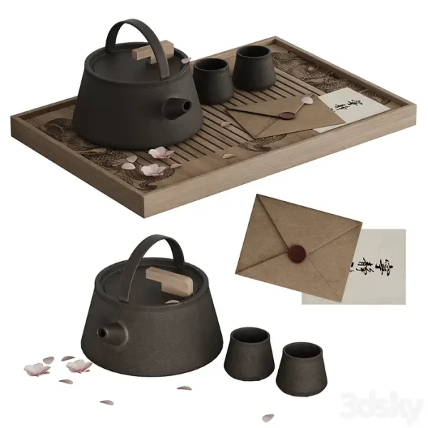 3DSky - Decorative Tea Set
