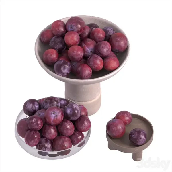3DSky - Cherry Plum in Vases