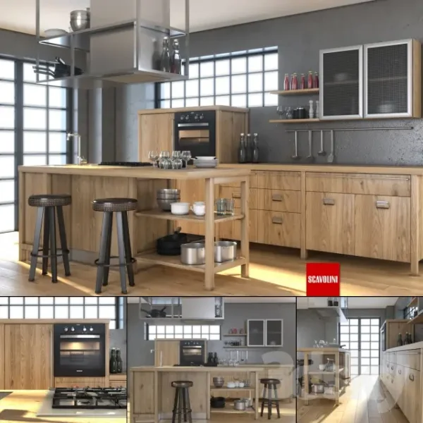 3DSky - Kitchen Scavolini