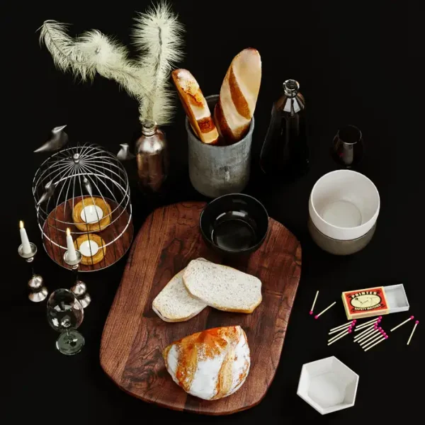 3DSky - Kitchen Decorative Set 037