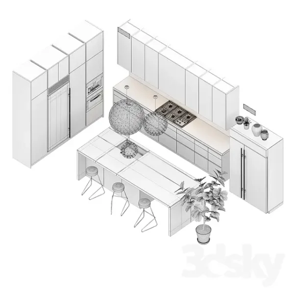 3DSky - Kitchen Piet Boon SIGNATURE 2 - Image 3