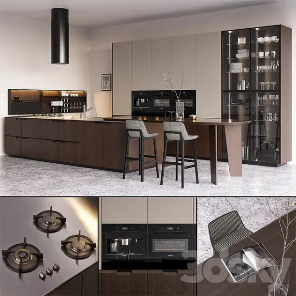 3DSky - Kitchen Poliform Shape EUROCUCINA 2018