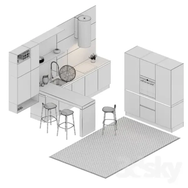 3DSky-Kitchen-NOLTE-Glas-Tec-Satin - Image 3
