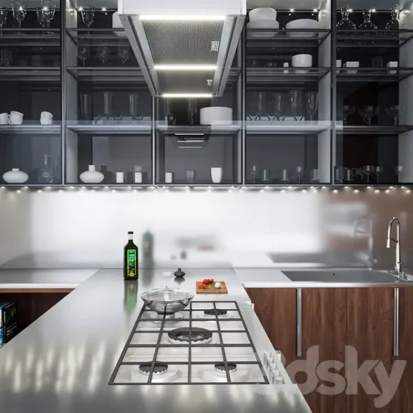 3DSky - Kitchen Barrique Cucina in Acciaio - Image 2