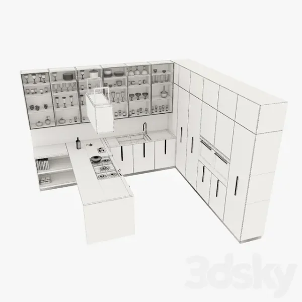 3DSky - Kitchen Barrique Cucina in Acciaio - Image 3