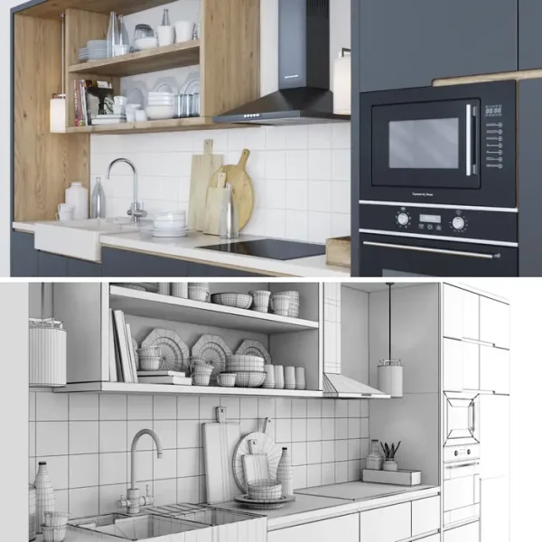 3DSky - Kitchen Set 0006