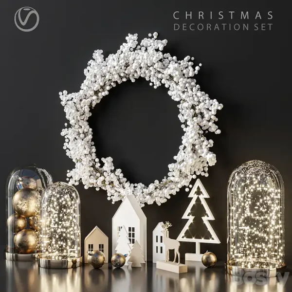 3DSky - Christmas Decoration Set 02