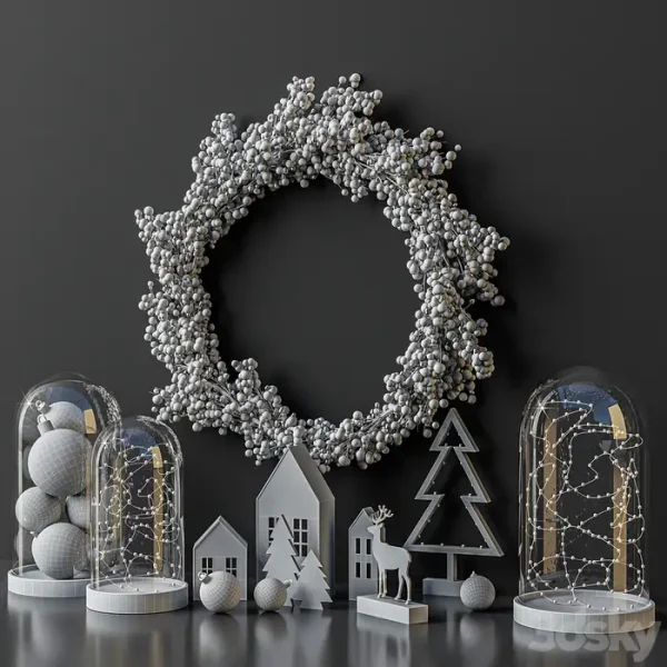 3DSky - Christmas Decoration Set 02 - Image 5