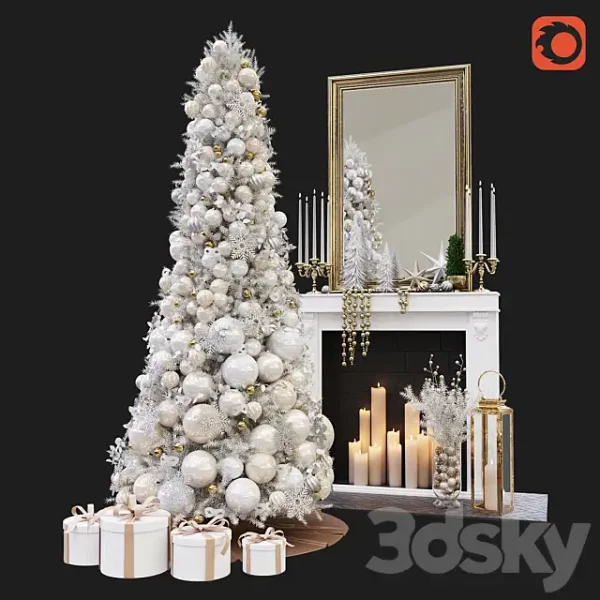3DSky - Christmas Decorative Set Sk 2