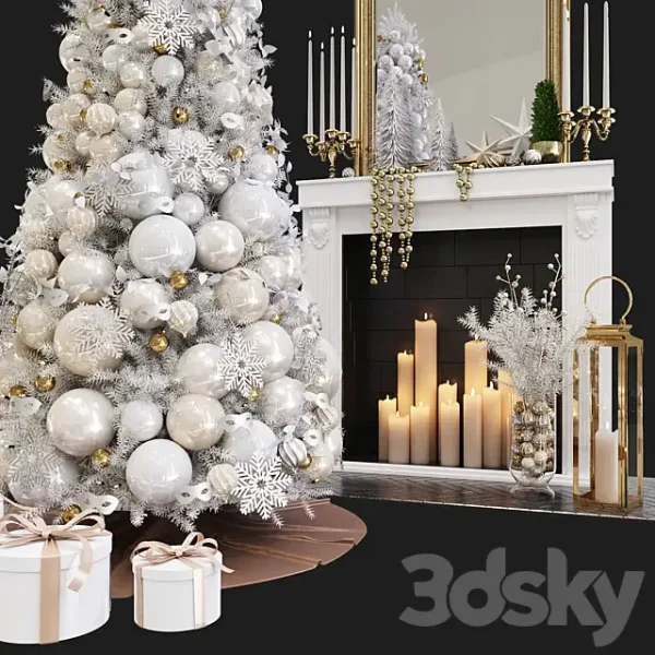 3DSky - Christmas Decorative Set Sk 2 - Image 2