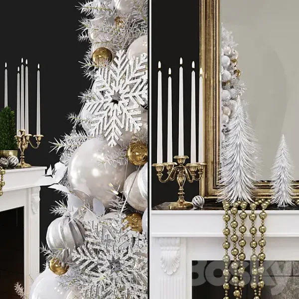 3DSky - Christmas Decorative Set Sk 2 - Image 4