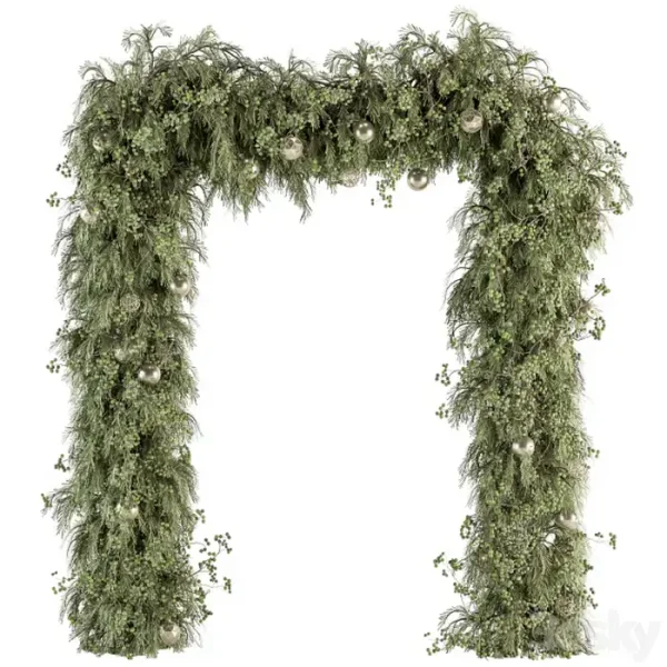 3DSky - Porch Decorating Christmas Christmas Set 32