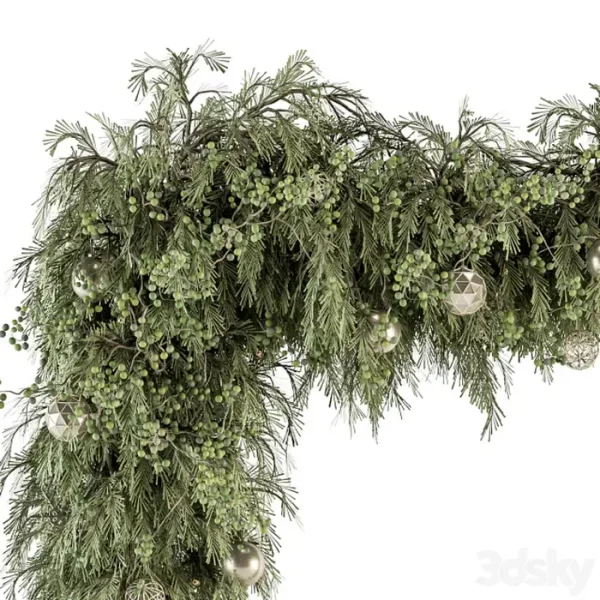 3DSky - Porch Decorating Christmas Christmas Set 32 - Image 3