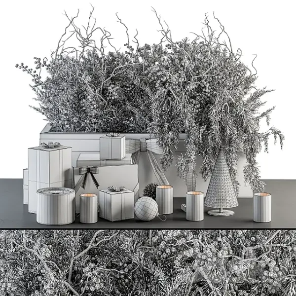 3DSky - Decorative Set Christmas Mood Set 90 - Image 5