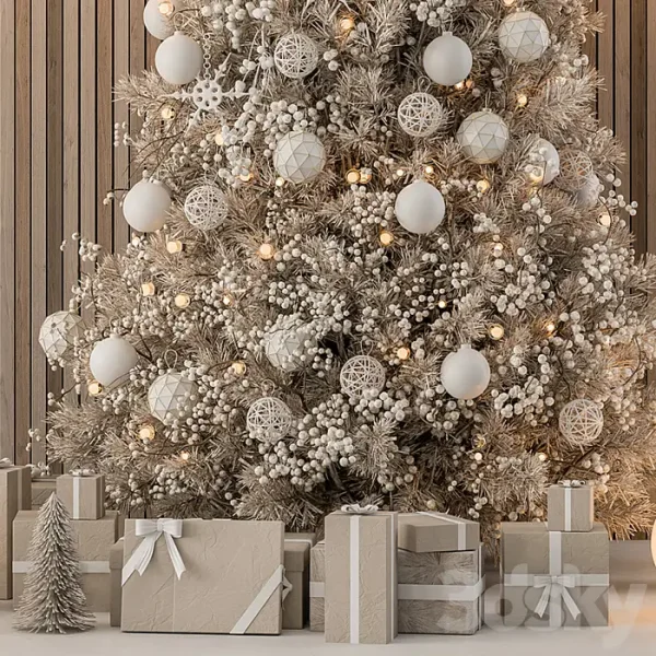 3DSky - Christmas Tree and Decoration 52 - Image 2