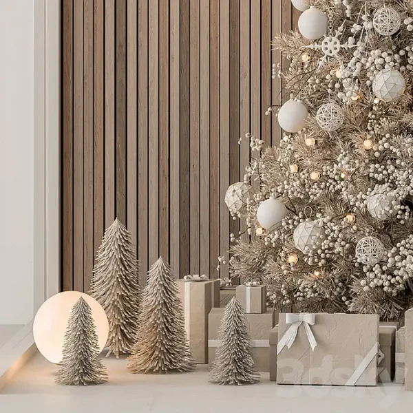 3DSky - Christmas Tree and Decoration 52 - Image 4