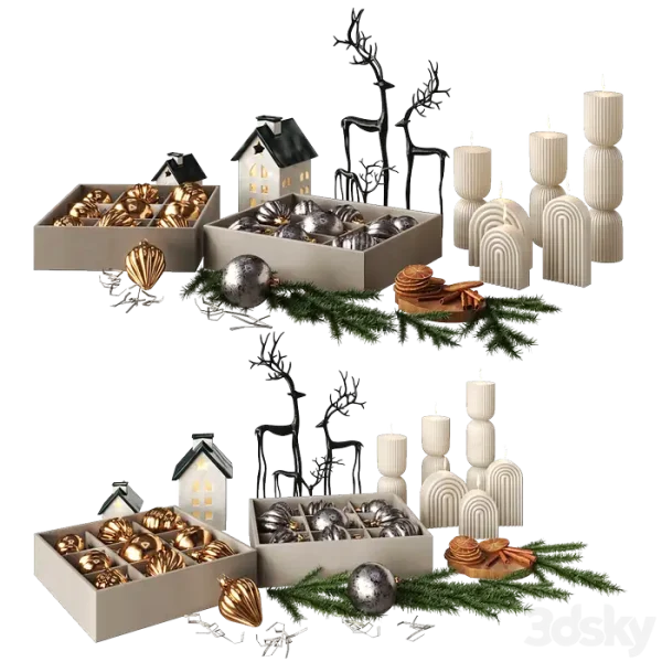 3DSky - Christmas Decor Set